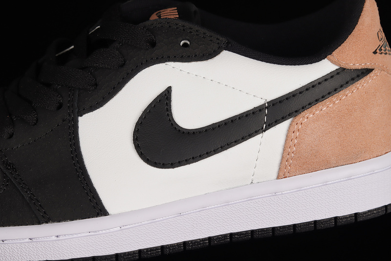 Air Jordan 1 Low Og Black/Bleached Coral-White 21