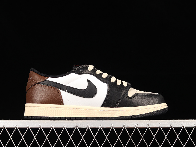 Air Jordan 1 Retro Low Mocha/Black/Brown-White 17