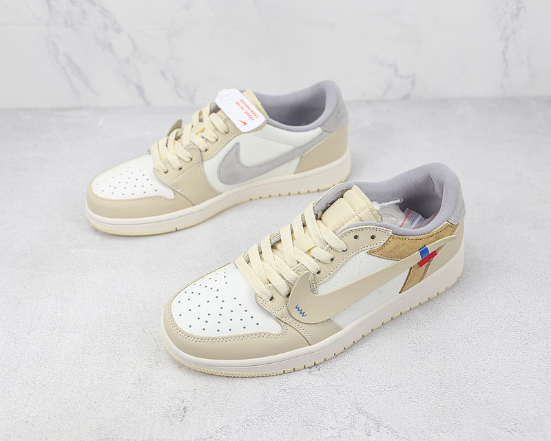 Off-White X Air Jordan 1 Low Og Goat Lows White/Off White/Light Grey 15