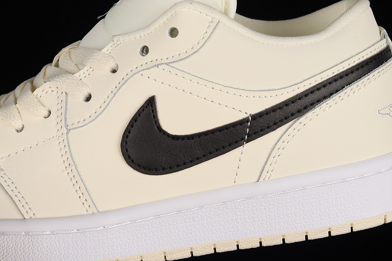 Air Jordan 1 Low Coconut Milk/Black/White 19