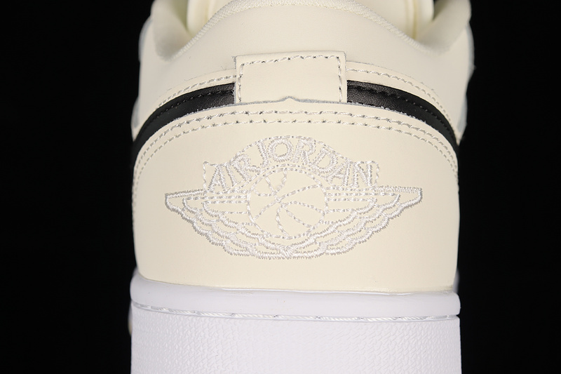 Air Jordan 1 Low Coconut Milk/Black/White 21