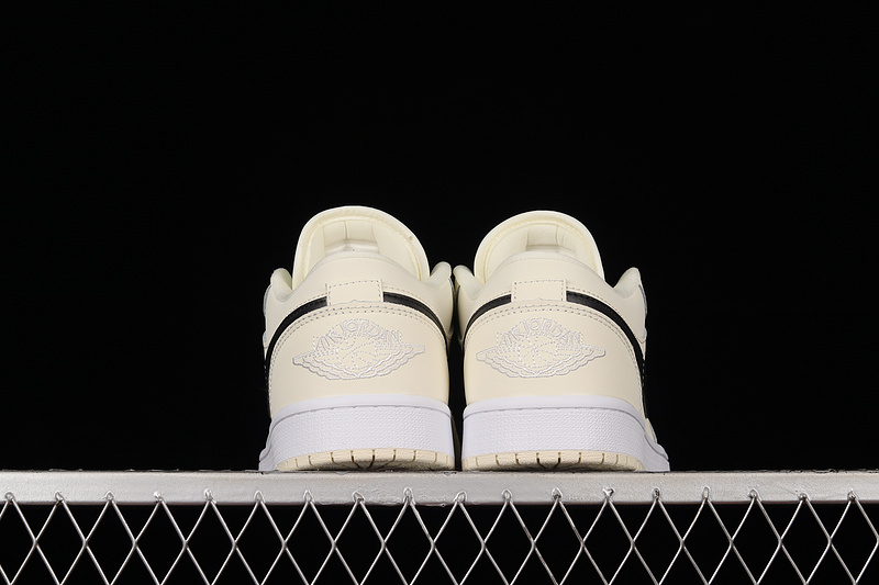 Air Jordan 1 Low Coconut Milk/Black/White 27