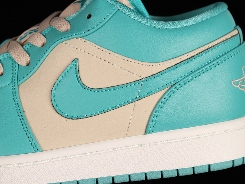 Air Jordan 1 Low Tropical Teal/Sandy Beige 3