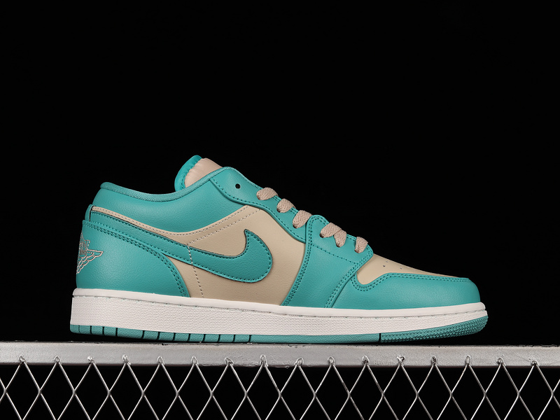 Air Jordan 1 Low Tropical Teal/Sandy Beige 5