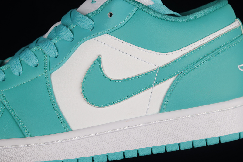 Air Jordan 1 Low Turquoise White/Turquoise 23