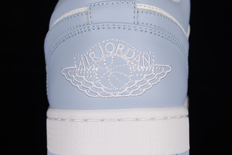 Air Jordan 1 Low Aluminum/White/Aluminum 9