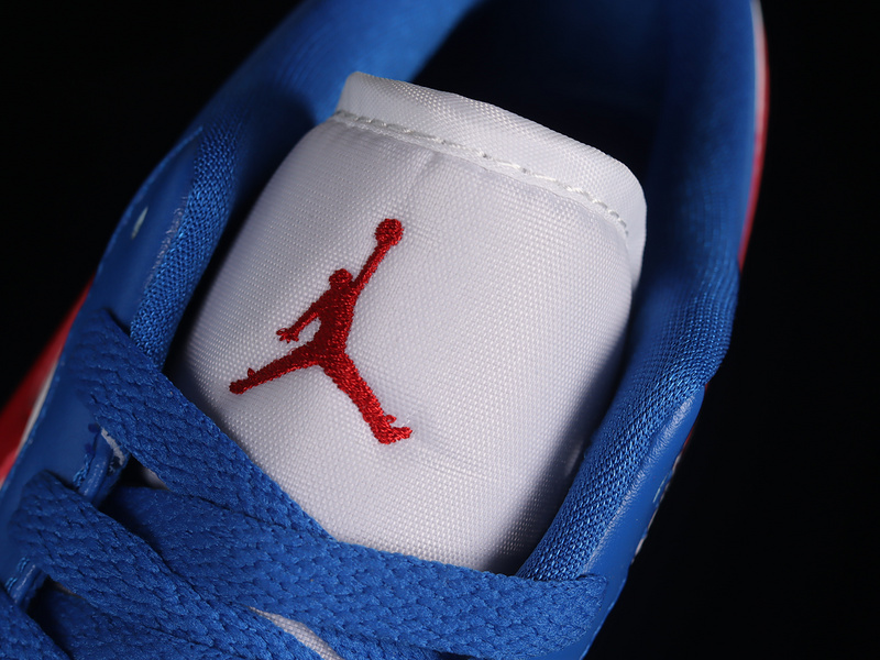 Air Jordan 1 Low Sport Blue/Gym Red-White-Sail 13