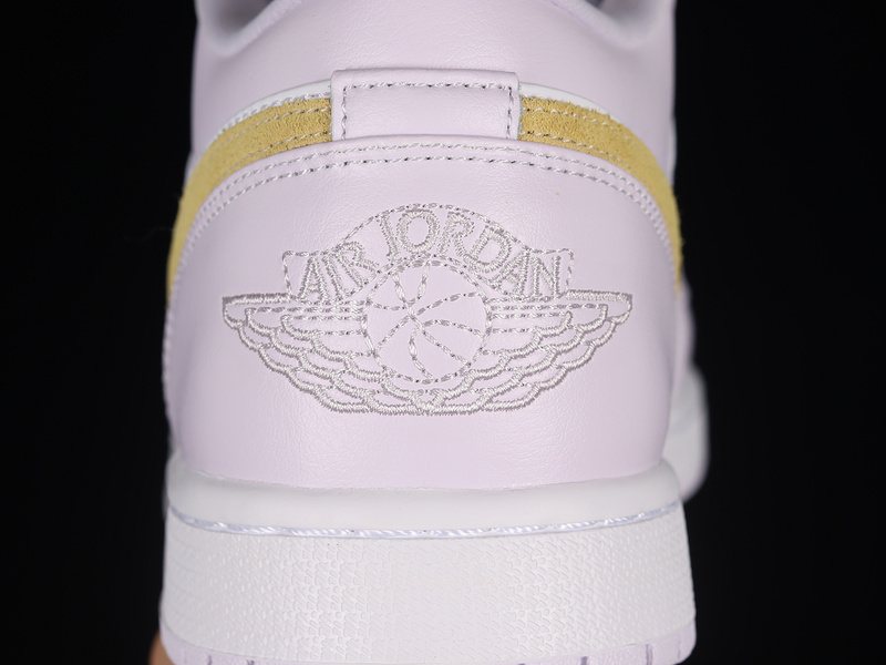 Air Jordan 1 Low Barely Grape/White/Lemon Wash 13