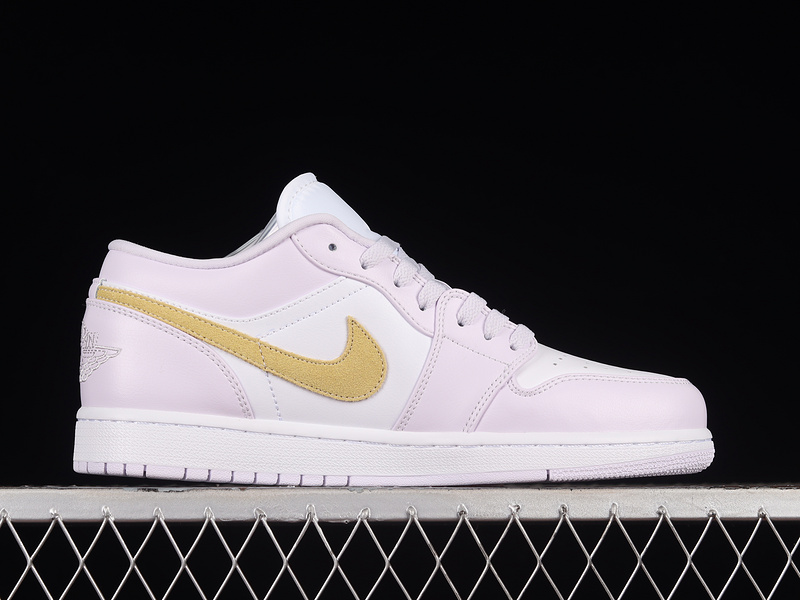 Air Jordan 1 Low Barely Grape/White/Lemon Wash 17