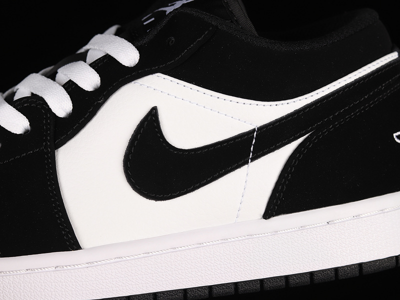 Jordan 1 Low Panda White/Black-White 25