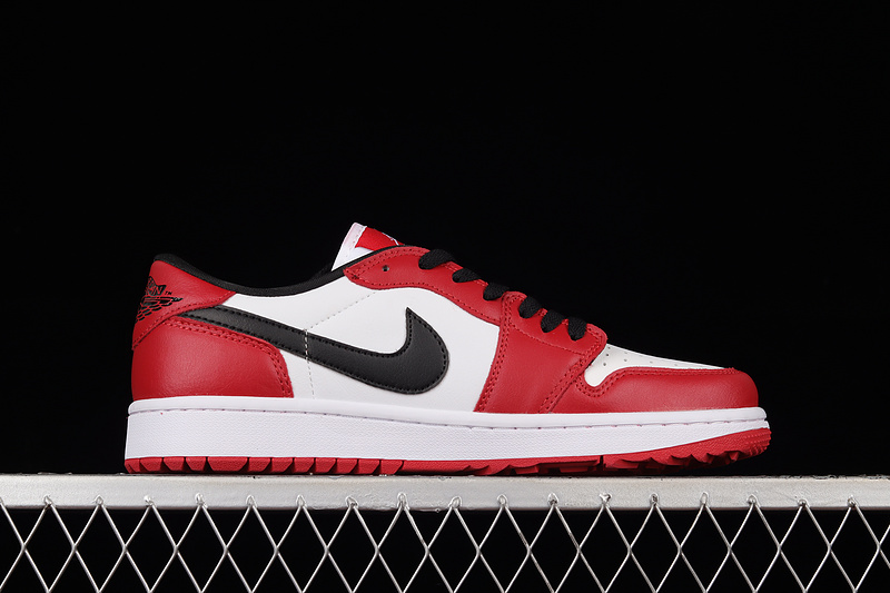 Air Jordan 1 Low Golf Chicago Varsity Red/Black/White 21