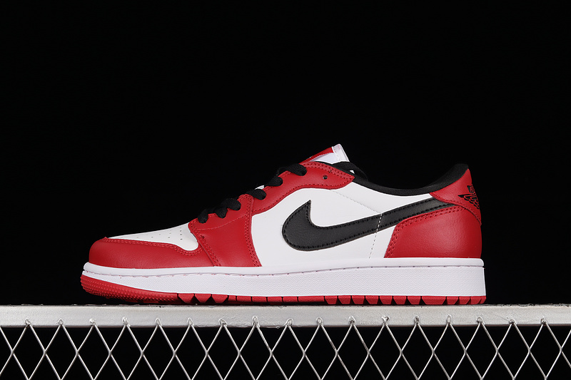 Air Jordan 1 Low Golf Chicago Varsity Red/Black/White 33