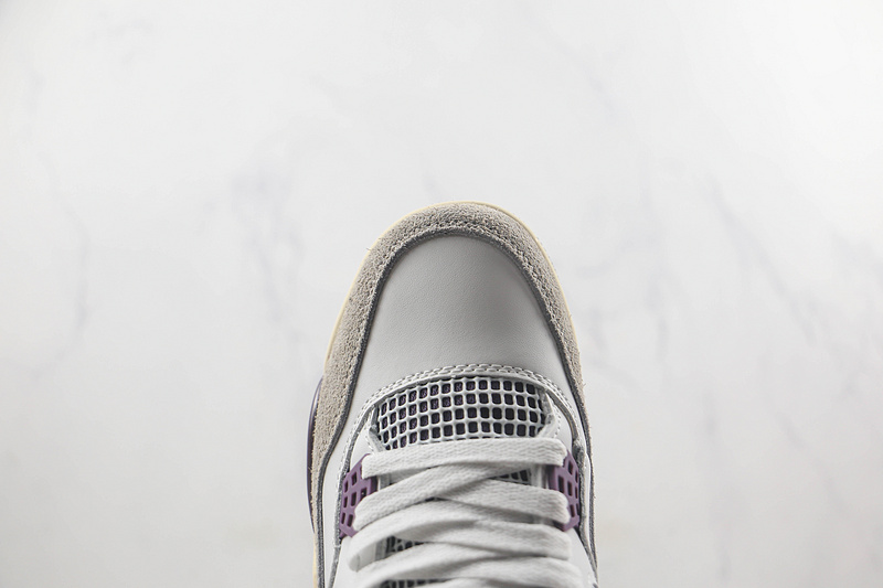 A Ma Maniere X Air Jordan 4 Infrared White/Grey/Purple 3