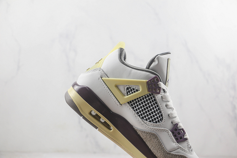 A Ma Maniere X Air Jordan 4 Infrared White/Grey/Purple 17