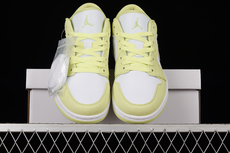 Air Jordan 1 Low Summit White/Limelight/Summit White 7