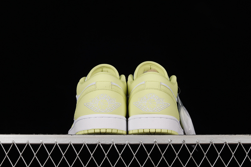 Air Jordan 1 Low Summit White/Limelight/Summit White 29