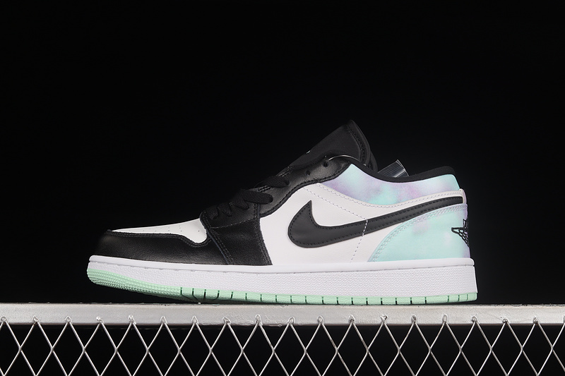 Air Jordan 1 Low Mint Green/White/Black 25