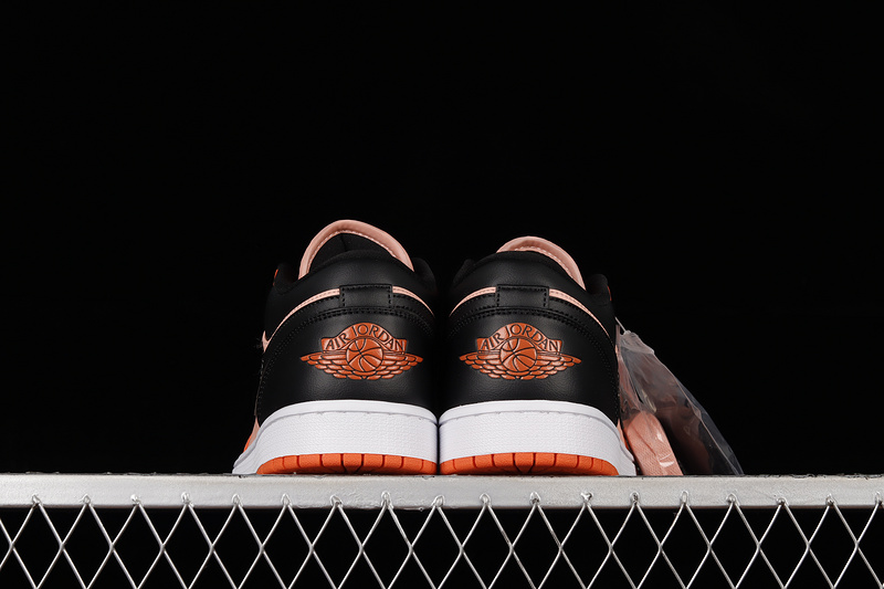 Air Jordan 1 Low Orange/Black/White 3