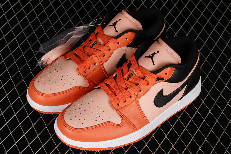 Air Jordan 1 Low Orange/Black/White 15