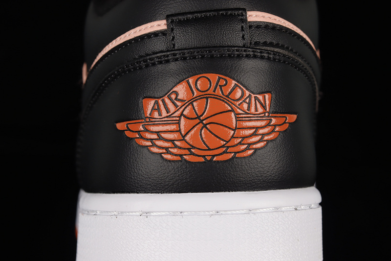 Air Jordan 1 Low Orange/Black/White 17