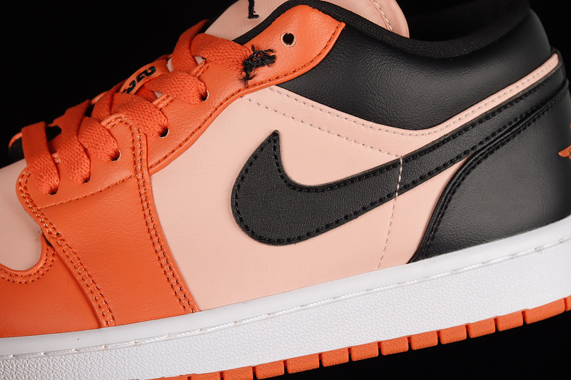 Air Jordan 1 Low Orange/Black/White 21