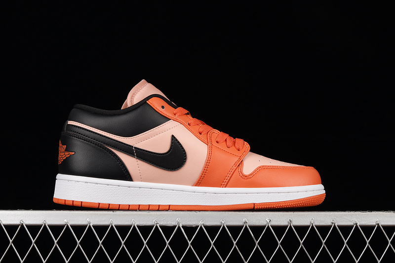 Air Jordan 1 Low Orange/Black/White 27