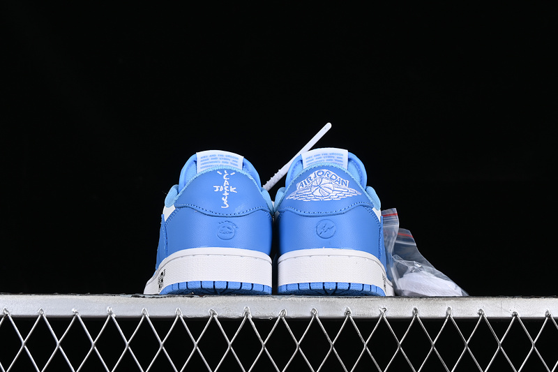 Travis Scott Air Jordan 1 Low Og White/Blue 7