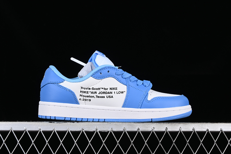 Travis Scott Air Jordan 1 Low Og White/Blue 17