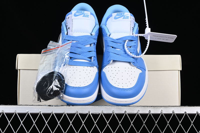 Travis Scott Air Jordan 1 Low Og White/Blue 29