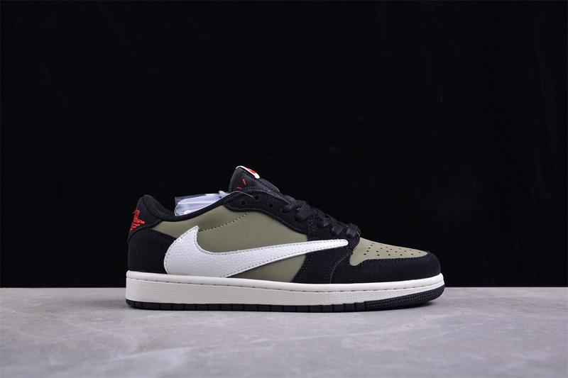 Travis Scott X Air Jordan 1 Low Og Sp Medium Olive/Black/Sail/Muslin 29