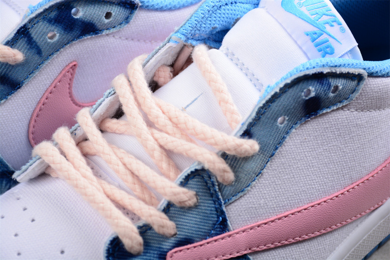 Travis Scott Air Jordan 1 Low Og Pink/Blue/White 5