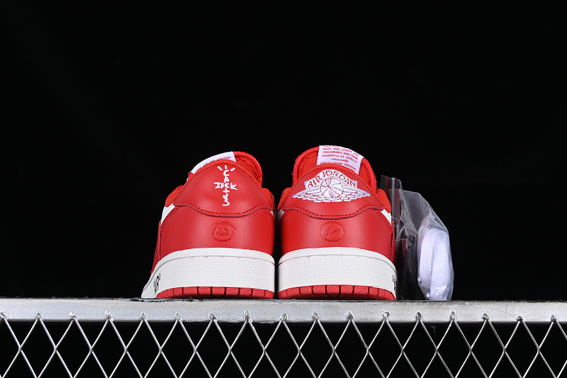 Travis Scott Air Jordan 1 Low Og White/Red 15