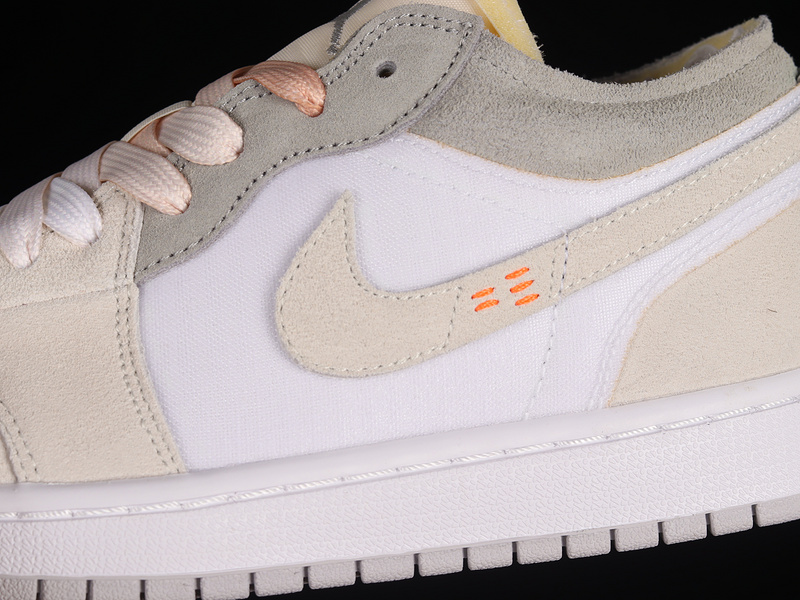 Air Jordan 1 Low Se Craft Inside Out White/Phantom/Sail/Neutral Grey 3