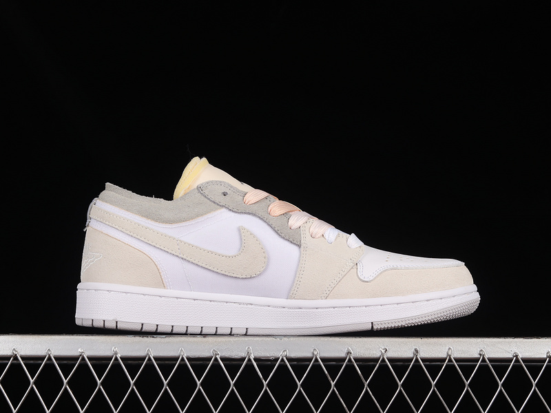 Air Jordan 1 Low Se Craft Inside Out White/Phantom/Sail/Neutral Grey 5