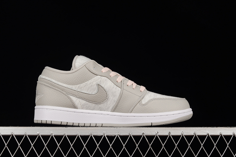 Air Jordan 1 Low Se Light Iron Ore/White/Atmosphere 7