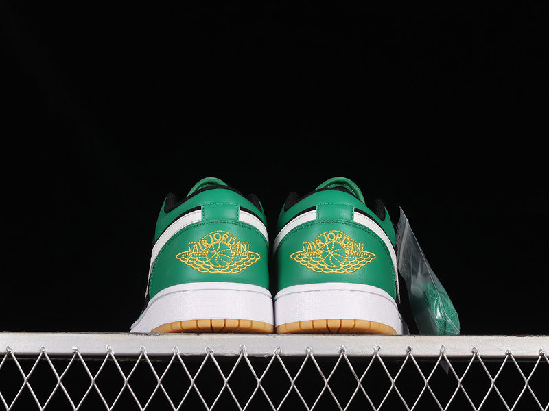 Air Jordan 1 Low Se Christmas Malachite/Black/Taxi/Fire Red 11