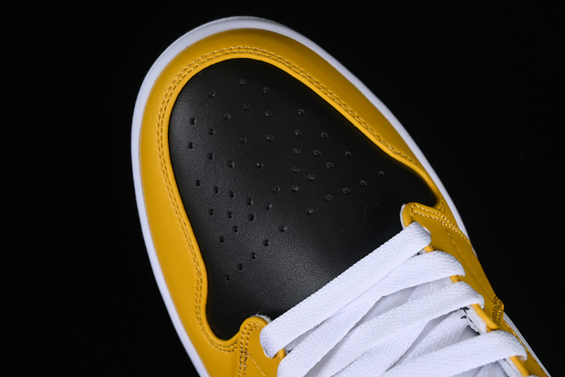 Air Jordan 1 Mid Yellow Ochre/Black/White/Yellow Ochre 25