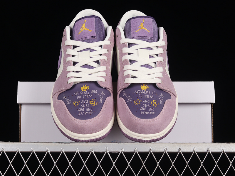 Air Jordan 1 Low Unity Purple Smoke/Sail-Purple 13