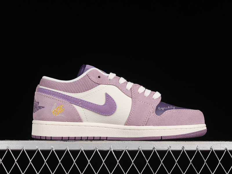 Air Jordan 1 Low Unity Purple Smoke/Sail-Purple 27