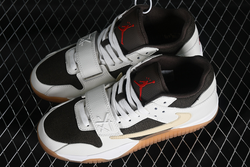 Travis Scott X Jordan Cut The Check White/Black/Brown 21