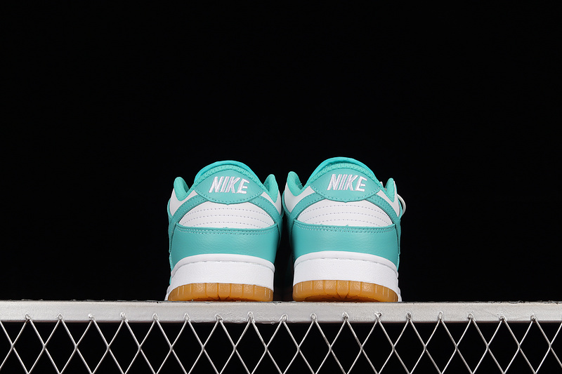 Sb Dunk Low Teal Zeal Turquoise/White/Orange 21