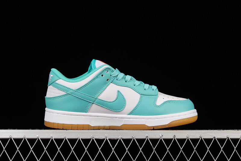 Sb Dunk Low Teal Zeal Turquoise/White/Orange 23