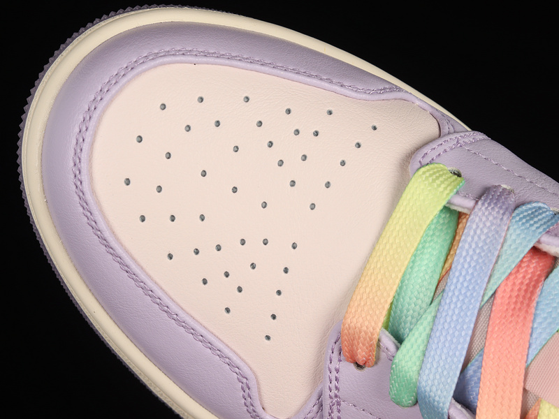 Air Jordan 1 Low Pastel Plum Light Soft Pink/Plum Fog 3