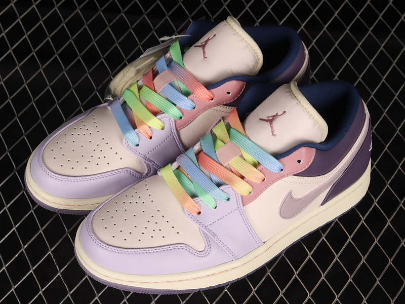 Air Jordan 1 Low Pastel Plum Light Soft Pink/Plum Fog 21