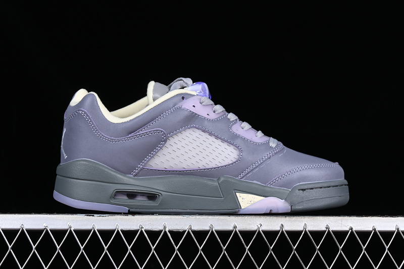 Air Jordan 5 Low Indigo Haze White/Blue/Purple 19