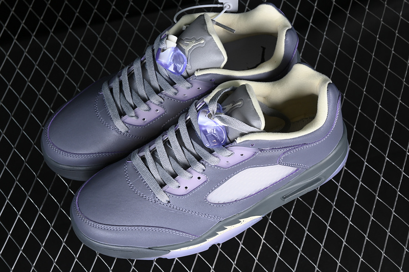 Air Jordan 5 Low Indigo Haze White/Blue/Purple 25