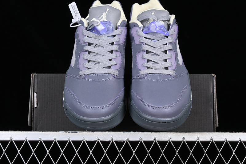 Air Jordan 5 Low Indigo Haze White/Blue/Purple 29