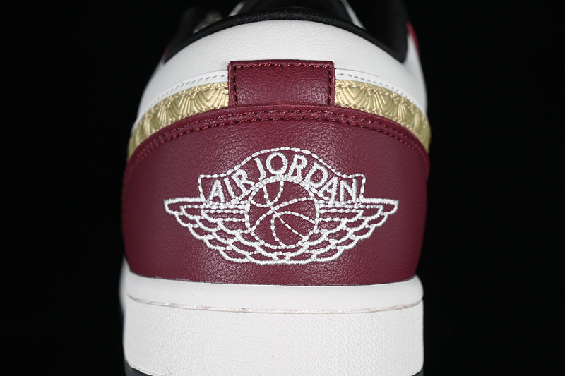 Jordan Spizike Low Year Of The Dragon White/Gold/Red 31