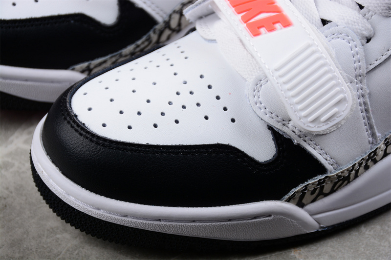 Jordan Legacy 312 Low 23 White/Black/Red 7