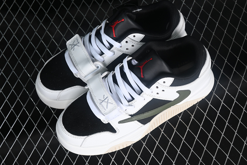 Travis Scott Jordan Cut The Check White/Grey/Black/Green 29